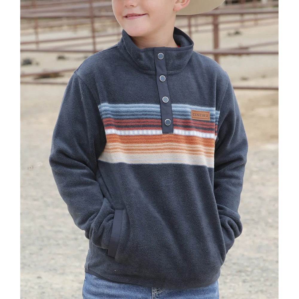 Cinch Boys Navy Pullover