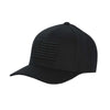 Cinch Mens American Flag Flexfit Cap - MCC0627765-BLK