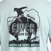 Cinch Mens American Rodeo Graphic T-Shirt Mint - MTT1690732-GRN