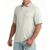 Cinch Mens Arenaflex Polo Gray - MTK1836001-GRY