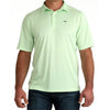 Cinch Mens Arenaflex Polo Shirt Green - MTK1865042-GRN
