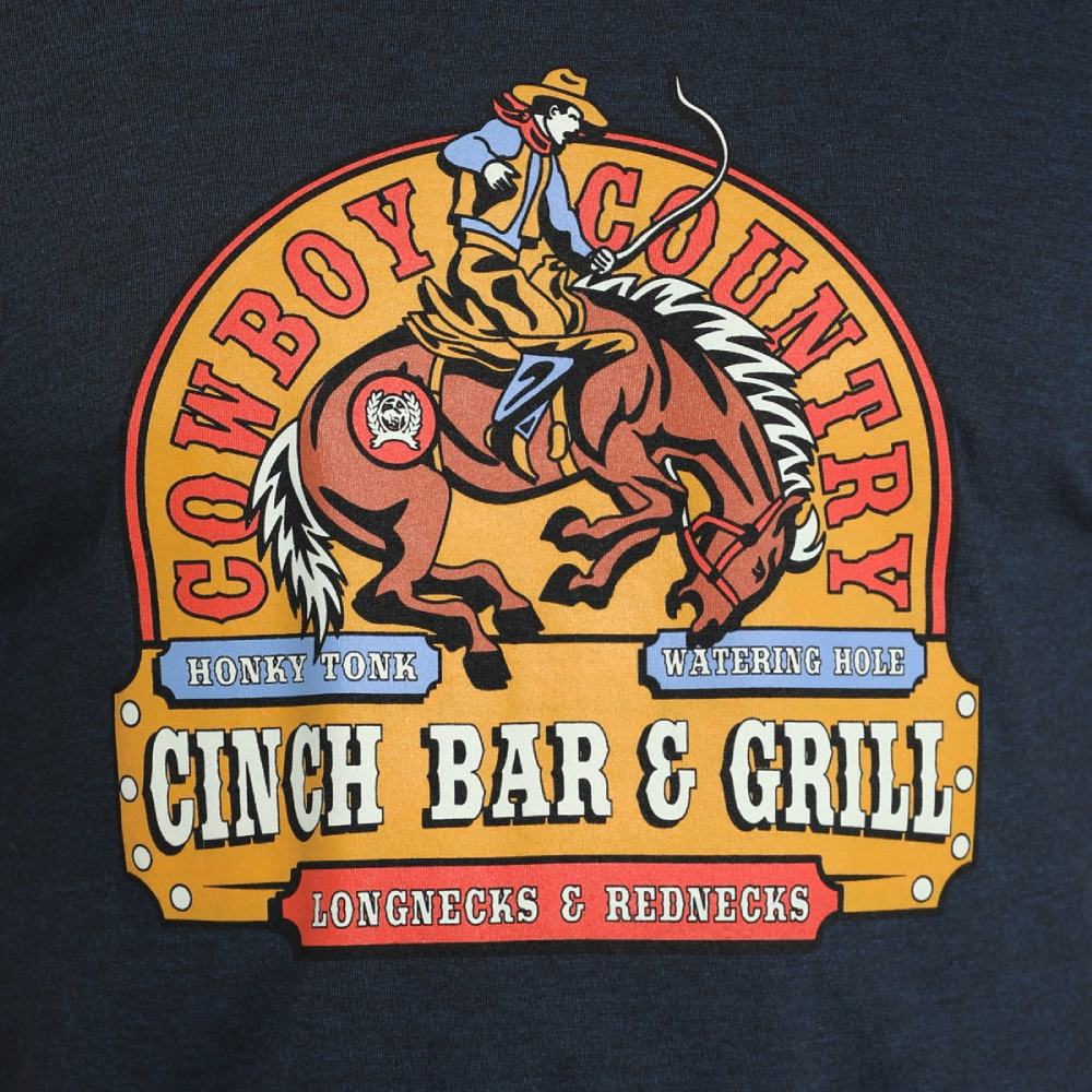 Cinch Mens Bar and Grill T-Shirt