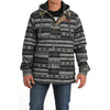 Cinch Mens Barn Black/Gray Jacket