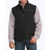 Cinch Mens Bonded Western Softshell Vest - MWV1012010-BLK
