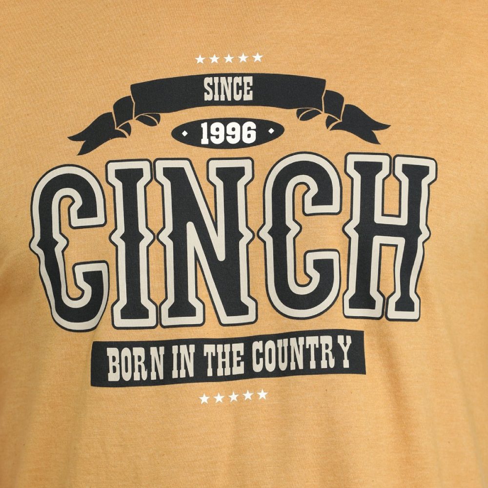 Cinch Mens Born In The Country T-Shirt