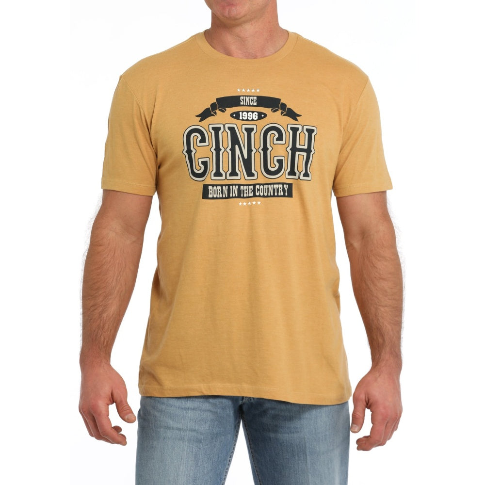 Cinch Mens Born In The Country T-Shirt