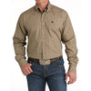 Cinch Mens Brown Button-Down Shirt