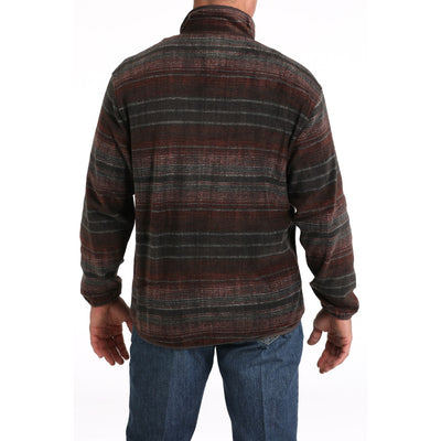 Cinch Mens Brown Polar Fleece