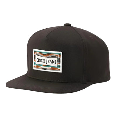 Cinch Mens Brown Snapback Cap