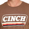 Cinch Mens Brown T-Shirt