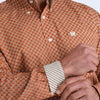 Cinch Mens Button-Down Western Shirt Brown - MTW1106029-BRN
