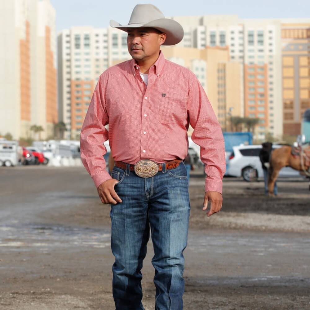Cinch Mens Button-Down Western Shirt