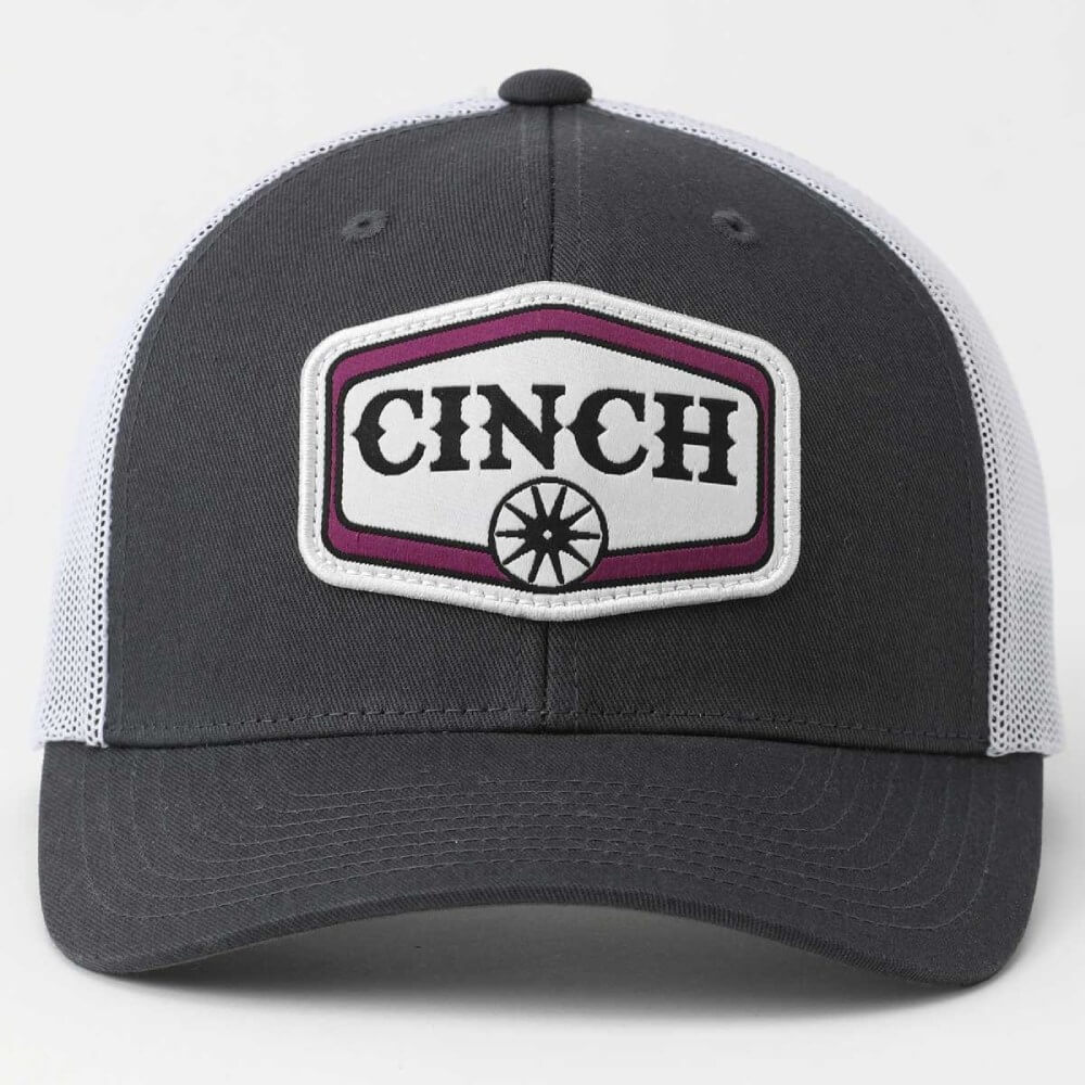 Cinch Mens Snapback Cap Gray - MCC0660644-GRY