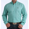 Cinch Mens Classic Fit Western Shirt Blue - MTW1106034-BLU