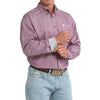 Cinch Mens Classic Fit Western Shirt Purple - MTW1106109-PUR
