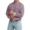 Cinch Mens Classic Fit Western Shirt Purple - MTW1106109-PUR