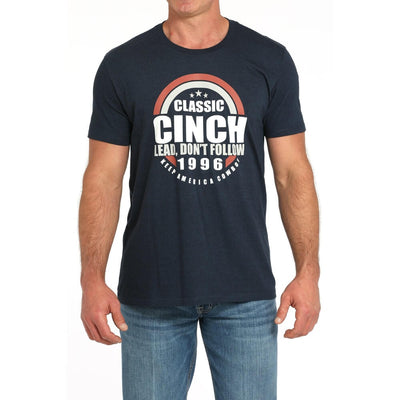 Cinch Mens Classic T-Shirt Navy