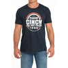 Cinch Mens Classic T-Shirt Navy