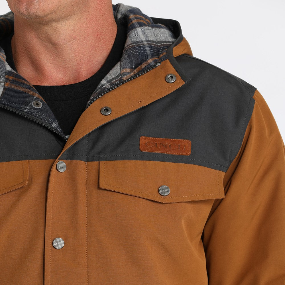 Cinch Mens Color-Blocked Barn Jacket