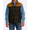 Cinch Mens Conceal Jacquard Vest Multicolor - MWV1941001-MUL