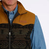 Cinch Mens Conceal Jacquard Vest Multicolor - MWV1941001-MUL