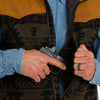 Cinch Mens Conceal Jacquard Vest Multicolor - MWV1941001-MUL