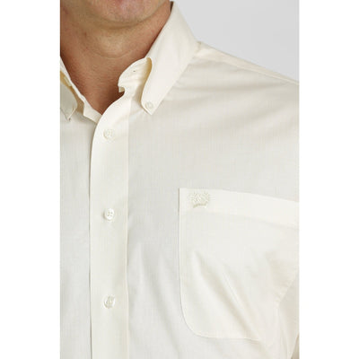 Cinch Mens Cream Western Shirt 