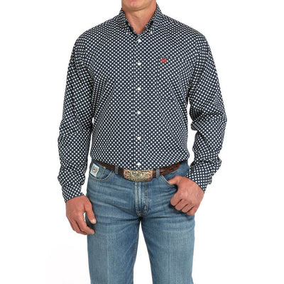 Cinch Mens Daisy Print Western Shirt