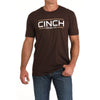 Cinch Mens Denim Co. Brown T-Shirt