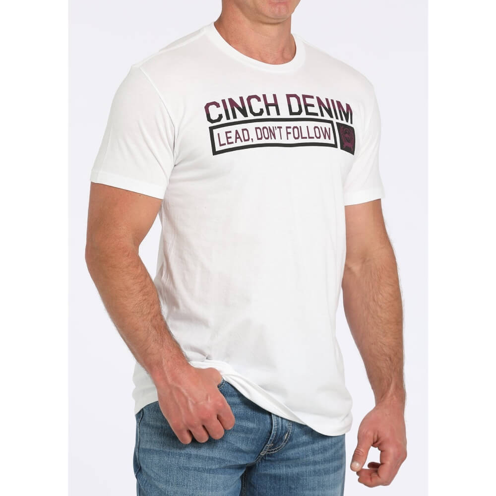 Cinch Mens Denim T-Shirt