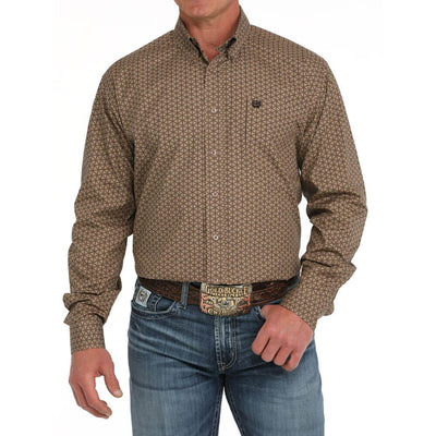 Cinch Mens Diamond Print Shirt