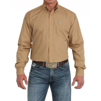Cinch Mens Geo Print Shirt