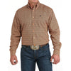Cinch Mens Geometric Print Shirt