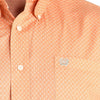 Cinch Mens Geometric Print Shirt Coral - MTW1105964-COR
