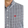 Cinch Mens Geometric Print Shirt