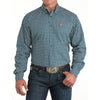 Cinch Mens Geometric Print Shirt