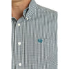 Cinch Mens Gingham Print Western Shirt