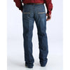 Cinch Mens Grant Relaxed Fit Jeans Dark Stonewash - MB32137001-IND