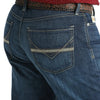 Cinch Mens Grant Relaxed Fit Jeans Dark Stonewash - MB32137001-IND