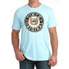 Cinch Mens Graphic T-Shirt Blue - MTT1690714-BLU