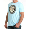 Cinch Mens Graphic T-Shirt Blue - MTT1690714-BLU