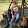 Cinch Mens Graphic T-Shirt Brown - MTT1690675-BRN