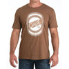 Cinch Mens Graphic T-Shirt Brown - MTT1690694-BRN