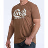 Cinch Mens Graphic T-Shirt Brown - MTT1690706-BRN