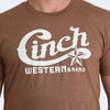 Cinch Mens Graphic T-Shirt Brown - MTT1690706-BRN
