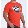 Cinch Mens Graphic T-Shirt Red - MTT1690709-RED