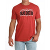 Cinch Mens Graphic T-Shirt Red - MTT1690724-RED