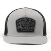 Cinch Mens Grey Trucker Cap