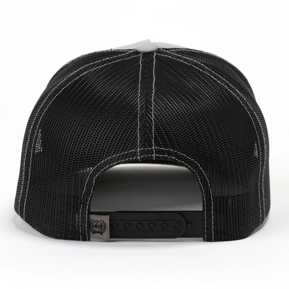 Cinch Mens Grey Trucker Cap