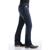 Cinch Mens Ian Slim Fit Bootcut Performance Jeans - MB65436001-IND